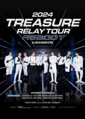 2024 TREASURE RELAY TOUR [ REBOOT ] IN BANGKOK