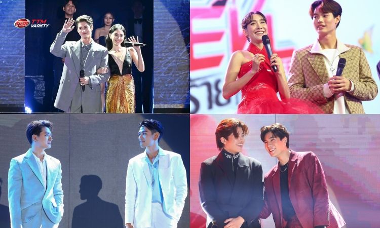 ประมวลภาพจัดเต็ม! งานใหญ่ GMMTV 2022 : BORDERLESS เปิดโผซีรีส์ 20 เรื่องใหม่ นักแสดงคับคั่ง