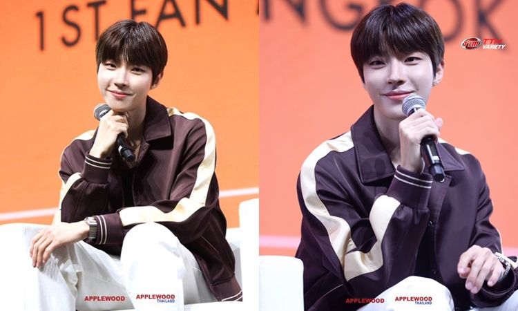 เก็บตกภาพเสน่ห์เกินต้านของ “ฮวัง อินยอบ” ในงาน ‘2022 HWANG IN YOUP 1st Fan Meeting in Bangkok’