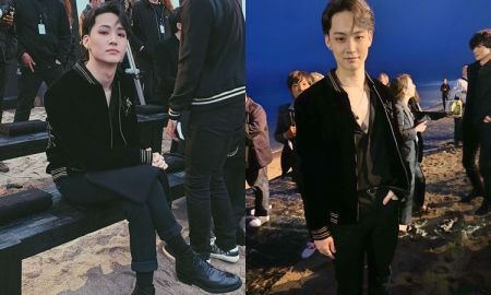 พ่อคุณเอ้ย! แฟชั่นสุดเท่  JB GOT7 เซ็กซี่ ชิค กับแฮชแท็ก #JaebeomxYSL