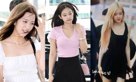 หายใจอากาศเดียวกับ BLACKPINK แล้ว! แฟชั่นสนามบิน จีซู เจนนี่ โรเซ่ สวยเกินต้าน