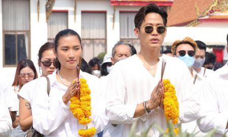 ประมวลภาพ นักแสดง-ทีมงาน “พิษสวาท เดอะมิวสิคัล” ทำพิธีบวงสรวง อุทิศแด่ “คุณอุบล”