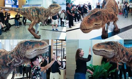 แตกฮือ! ประมวลภาพเมื่อ Baby T-Rex ออนทัวร์ที่แรก เซลฟี่ได้ไม่กัด